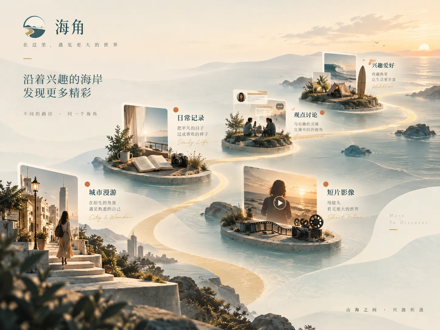 在海角浏览视频与社区主题